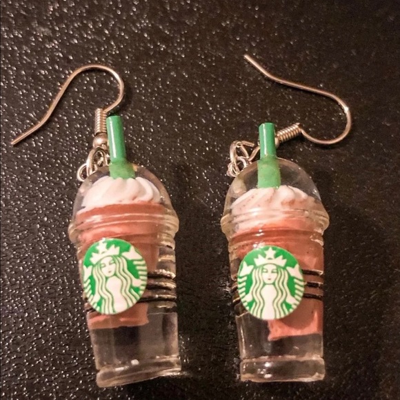 Jewelry - Starbucks Mocha Frappuccino Earrings